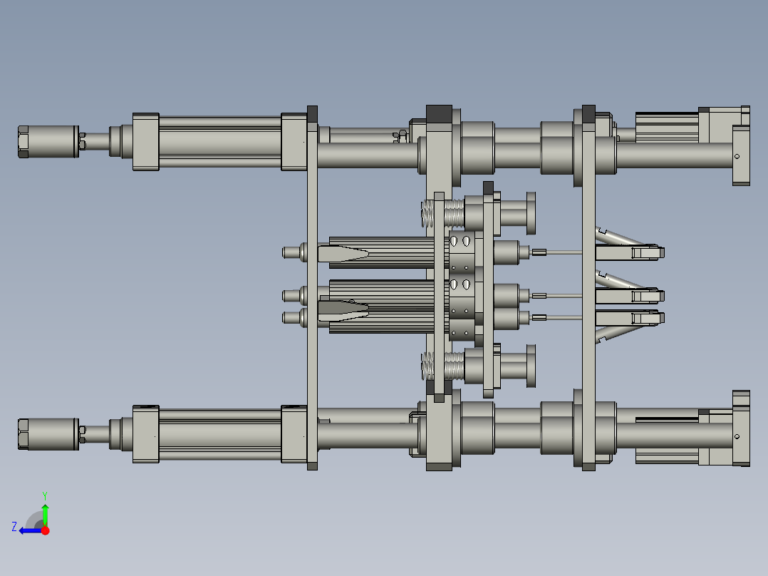 打螺丝机构右视图
