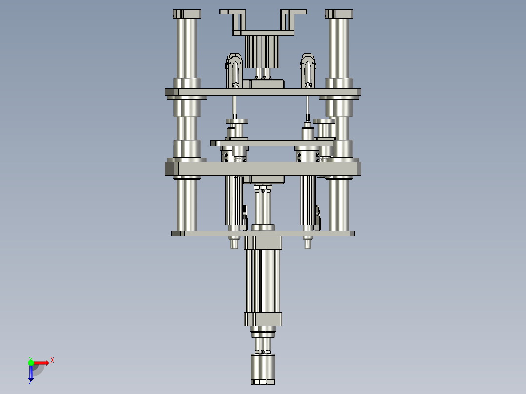 打螺丝机构俯视图