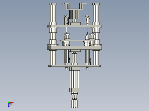 打螺丝机构俯视缩略图