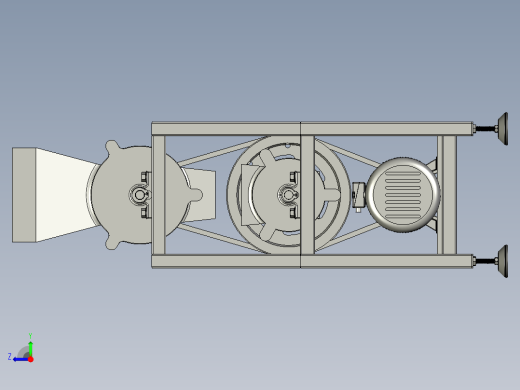 粉体生产与冲击式粉碎机右视缩略图