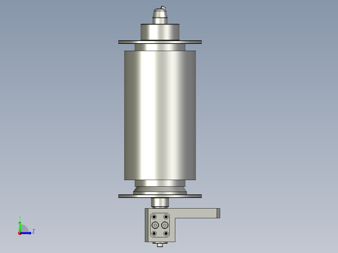 标签料盘机构020303左视图