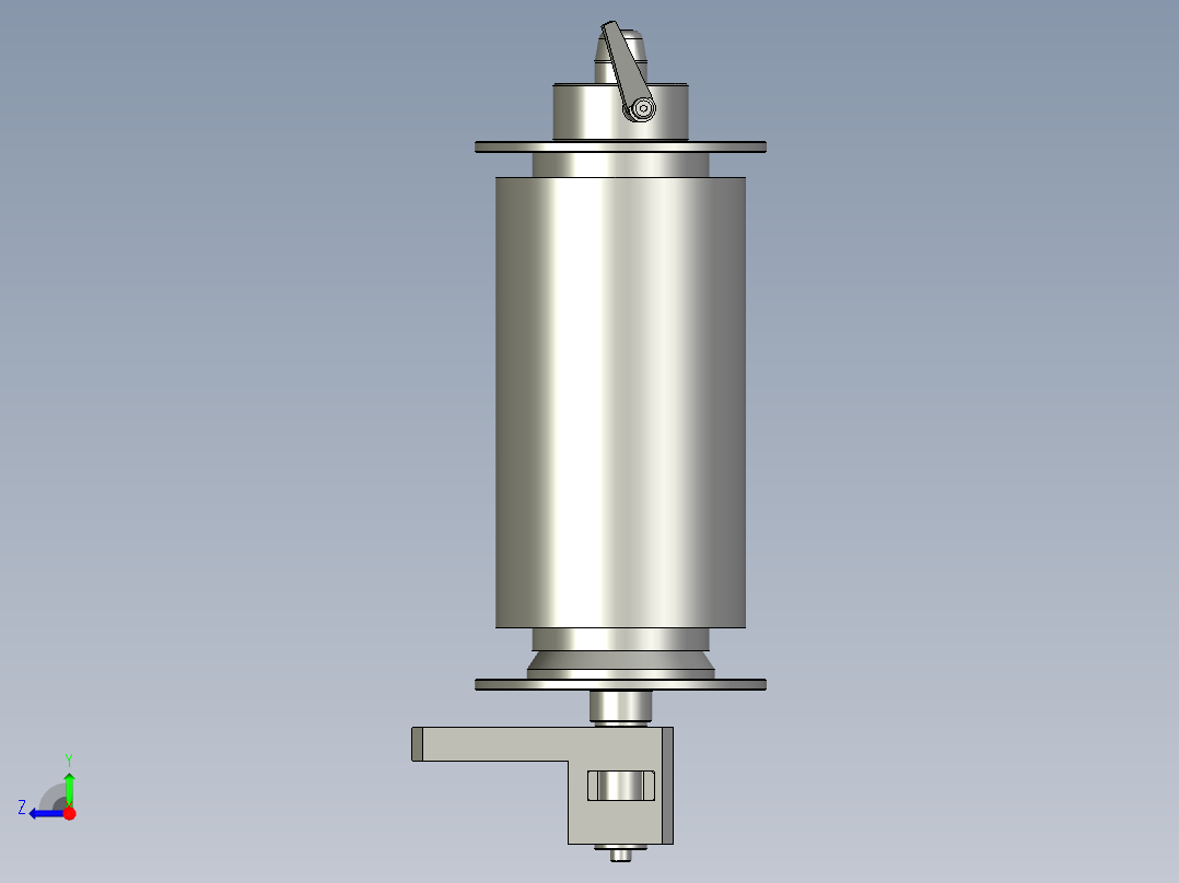 标签料盘机构020303右视图