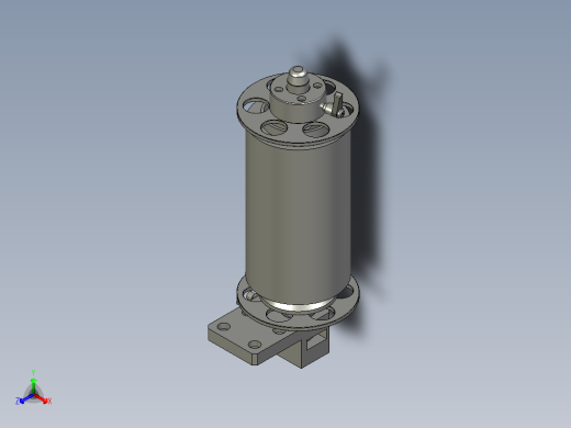 标签料盘机构020303正等轴测缩略图