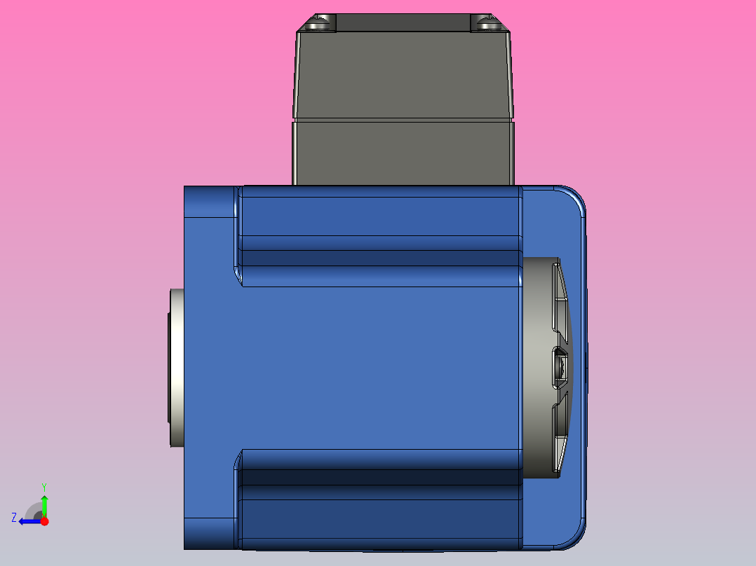 精研YR阻尼电机 25yr03-1800右视图