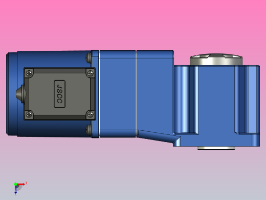 精研YR阻尼电机 25yr03-1800俯视缩略图
