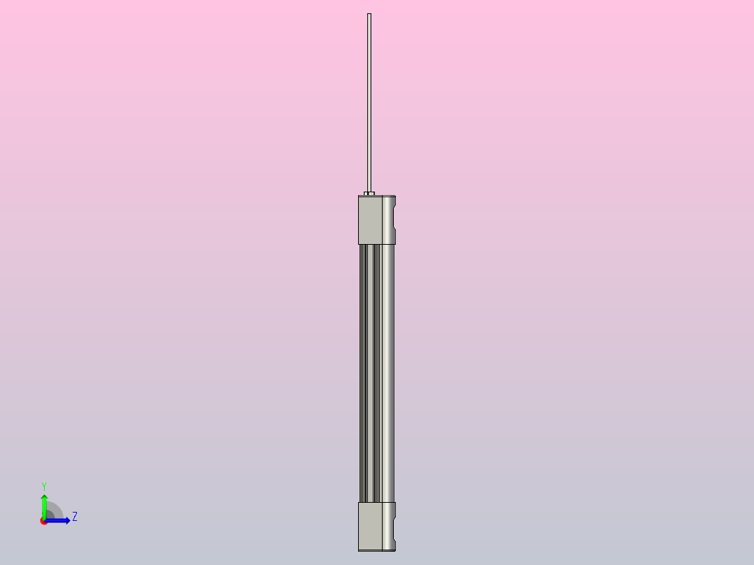 SM-GK2-10照明灯 机柜照明灯 照明灯带行程开关带强磁配电柜左视图