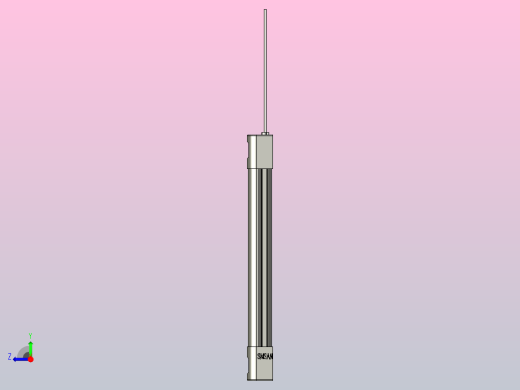 SM-GK2-10照明灯 机柜照明灯 照明灯带行程开关带强磁配电柜右视缩略图