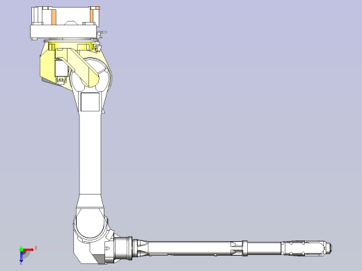 发那科M-710iC20L机器人三维数模俯视缩略图