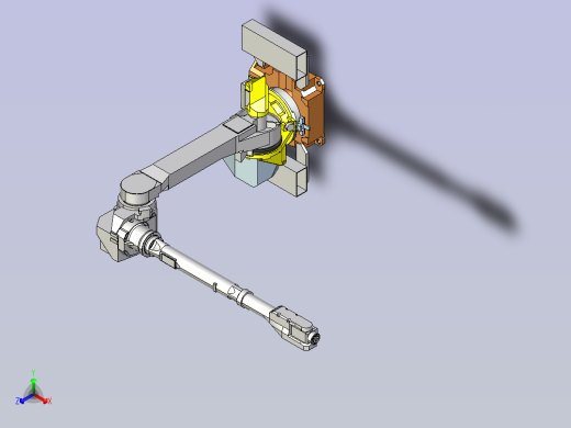 发那科M-710iC20L机器人三维数模正等轴测缩略图