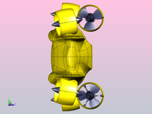 小型潜水器左视缩略图