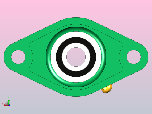 带菱形座轴承(UCFLU)[UCFLU202]后视缩略图