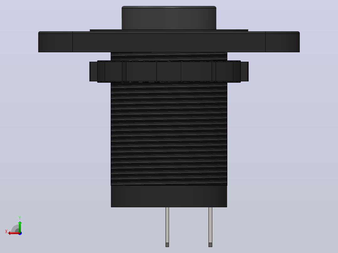 12V 插座后视图