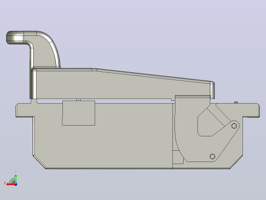 HR6-250_31Ⅱ 3P熔断器式隔离开关三维模型202011后视缩略图