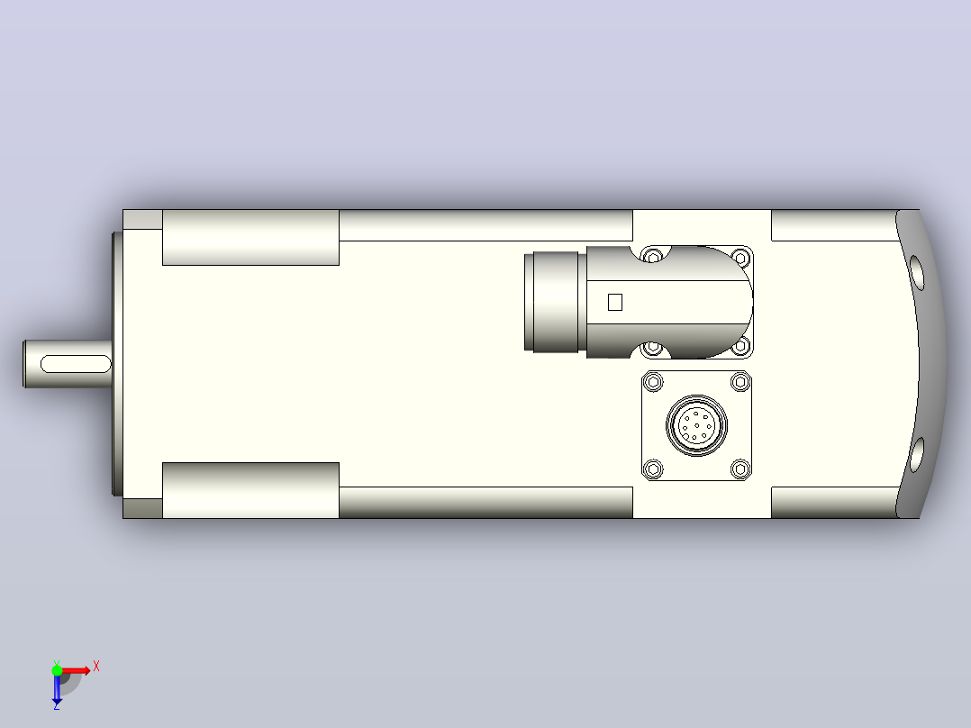 FESTO伺服马达EMMS-AS-70-MK-HS-RMB俯视图