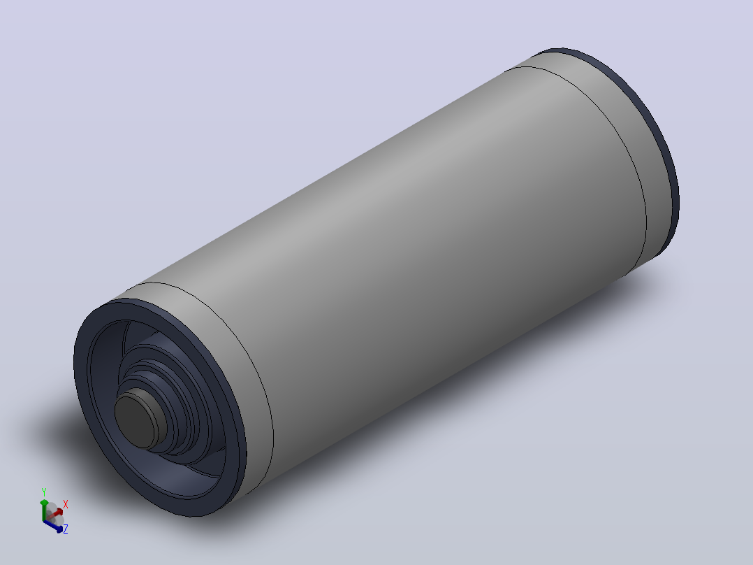 1800系列 中、重型输送辊筒[1.800.JRB.AEA-200]主视图