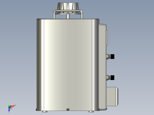TDGC2-10接触调压器三维模型202011俯视缩略图