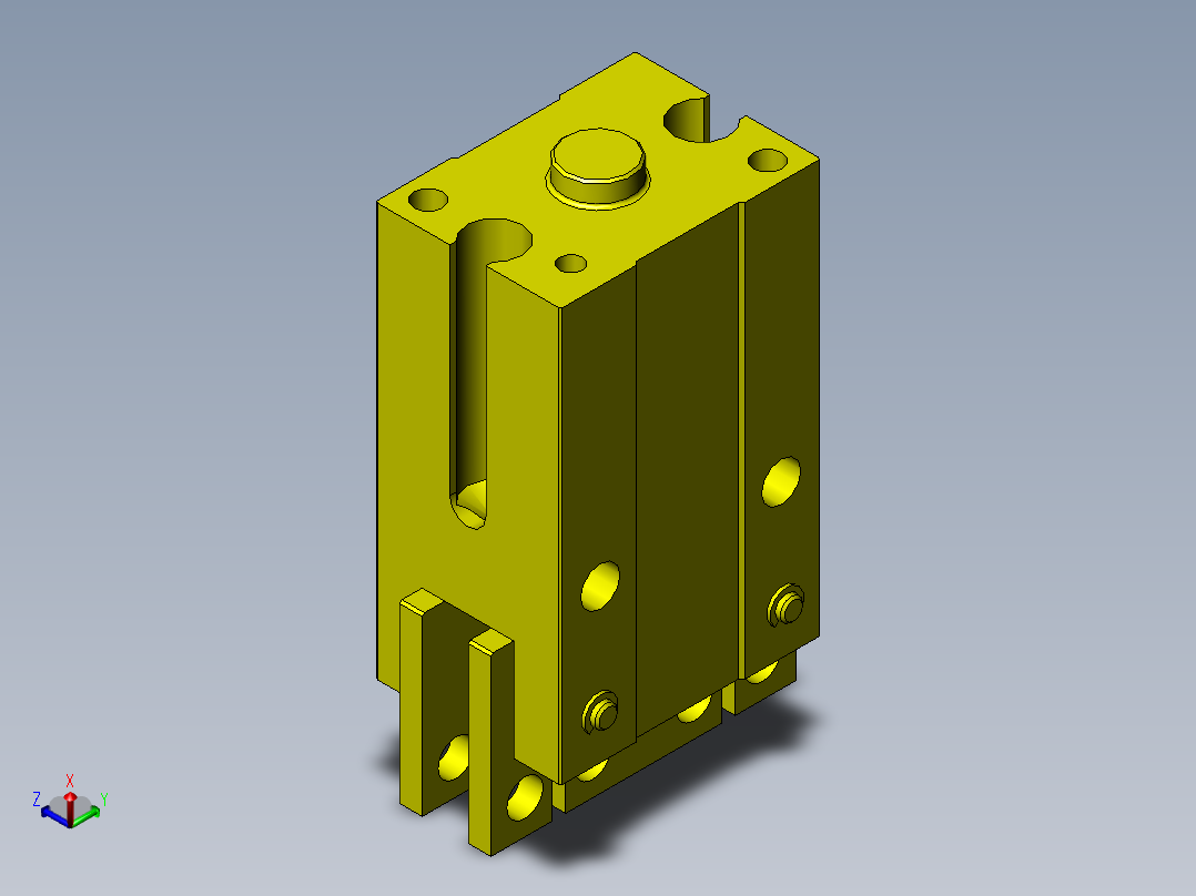 带定位功能的卡盘机构