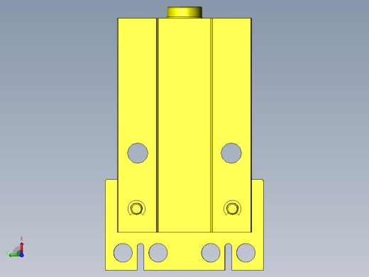 带定位功能的卡盘机构左视缩略图