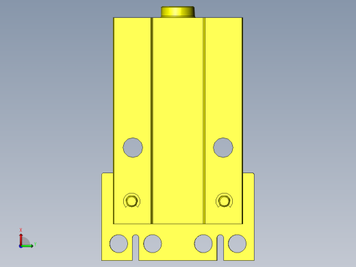 带定位功能的卡盘机构右视缩略图