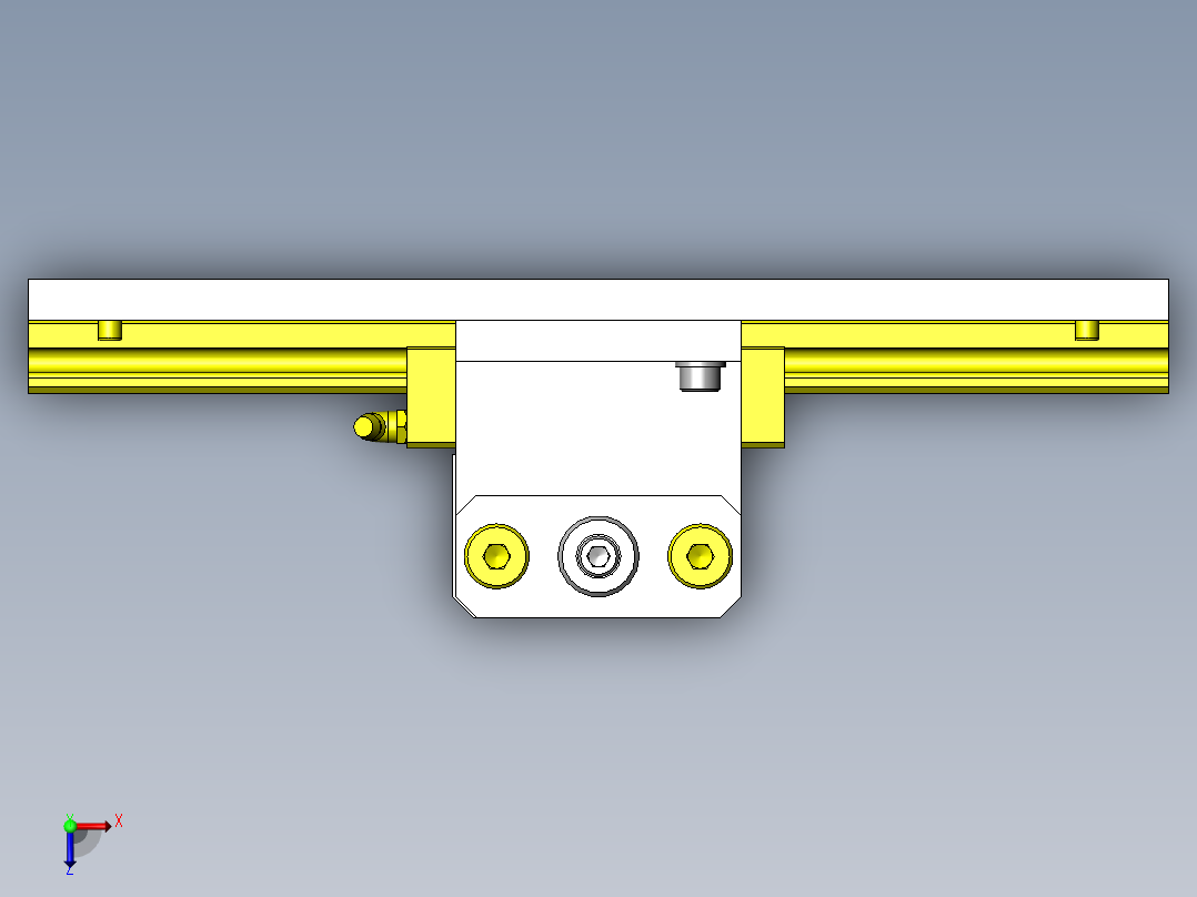 位置确认销俯视图