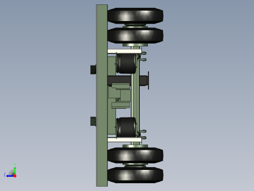 军用无人机发射系统右视缩略图