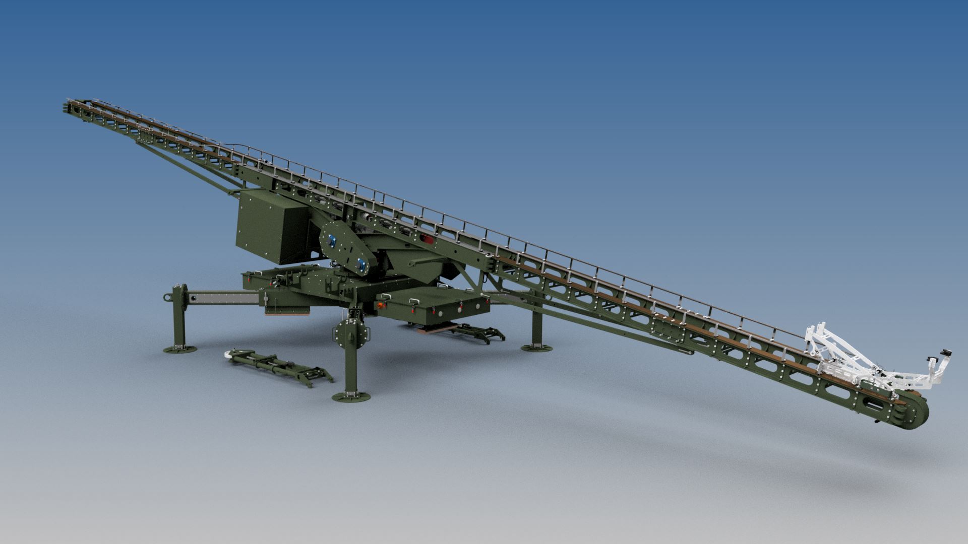 军用无人机发射系统