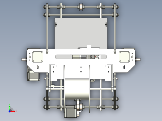3D打印机设计3D模型前视缩略图