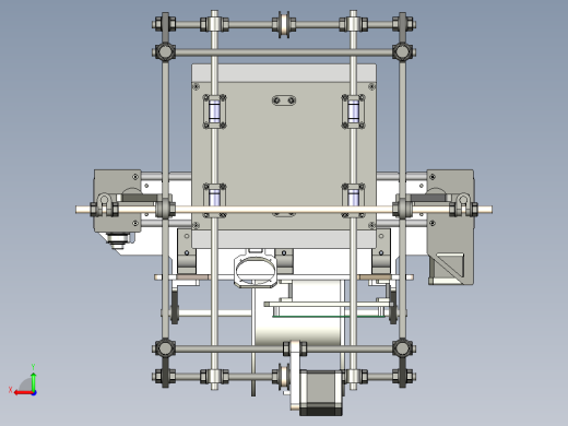 3D打印机设计3D模型后视缩略图