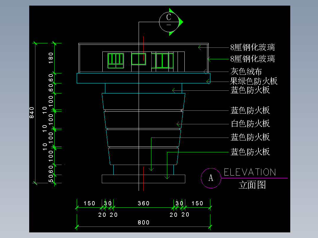 建筑图库工装二-FH04070E