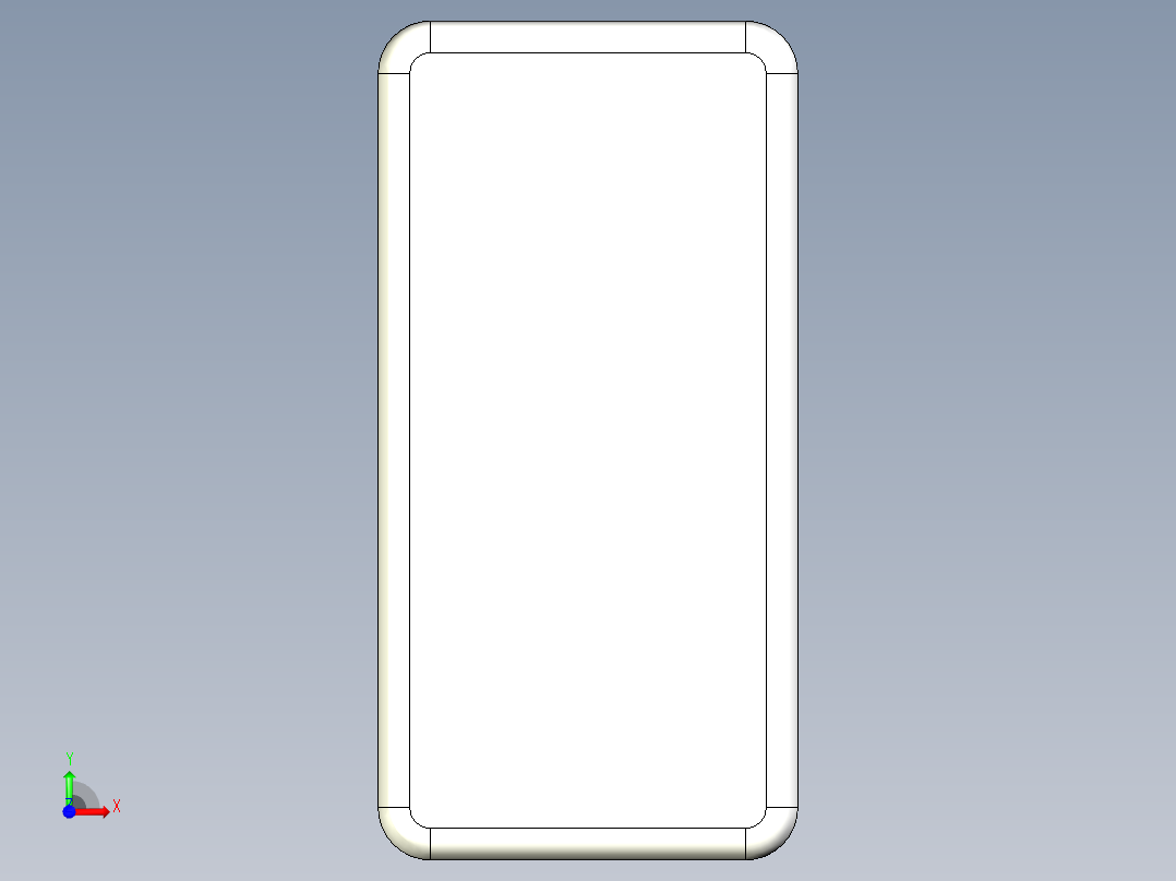 inventor 管盖前视图