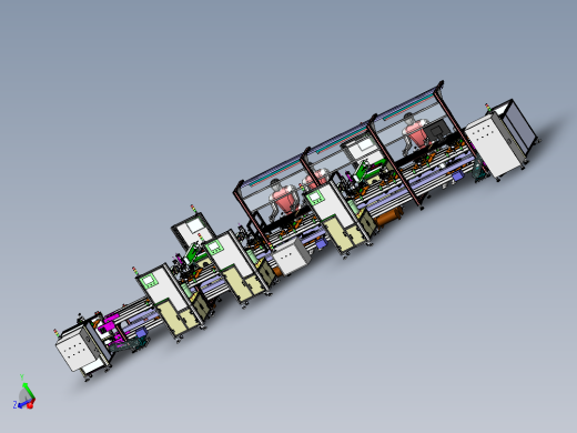 07 苹果音箱后盖组装流水线+工程图