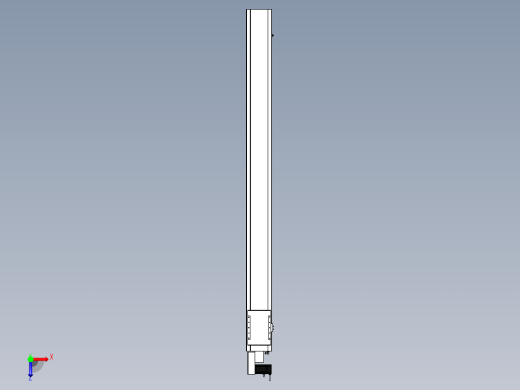 Toyo东佑达直线模组-ECB22-L40-2500-L-M75-C4俯视缩略图