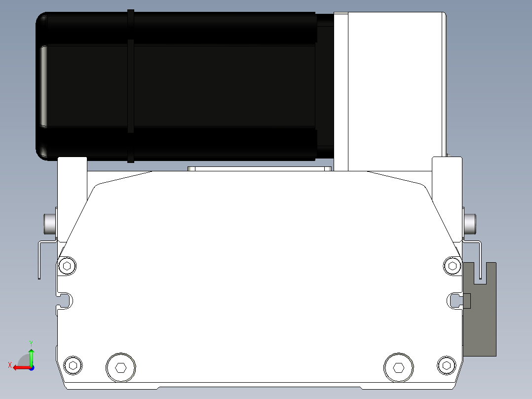 Toyo东佑达直线模组-ETB17-3050-LU-C4反后视图