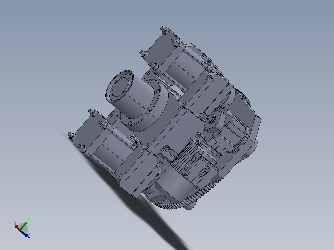 托盘抬升装置及旋转装置(回转台抬升装置)