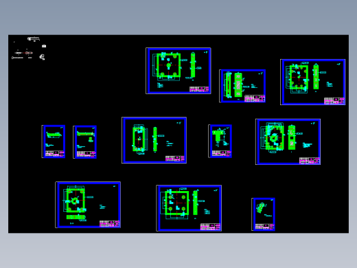 仪表外壳模具设计