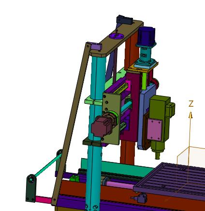 金属件加工落地数控钻铣床