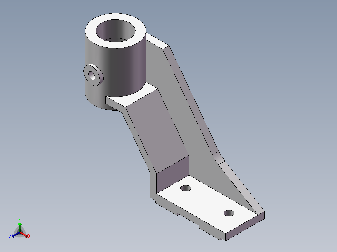SW格式3D图(模型练习题)-053正等轴测图
