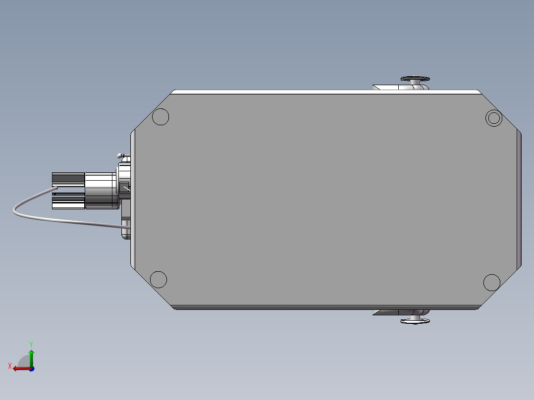 623万能铣床后视图