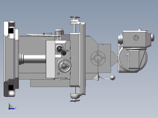 623万能铣床左视缩略图