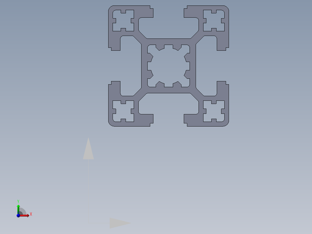 铝型材及其附件铝型材及其附件1.11.40.040040.04前视图