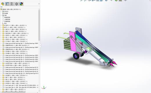 温室韭菜收割机的设计【三维SOLIDWORKS】缩略图
