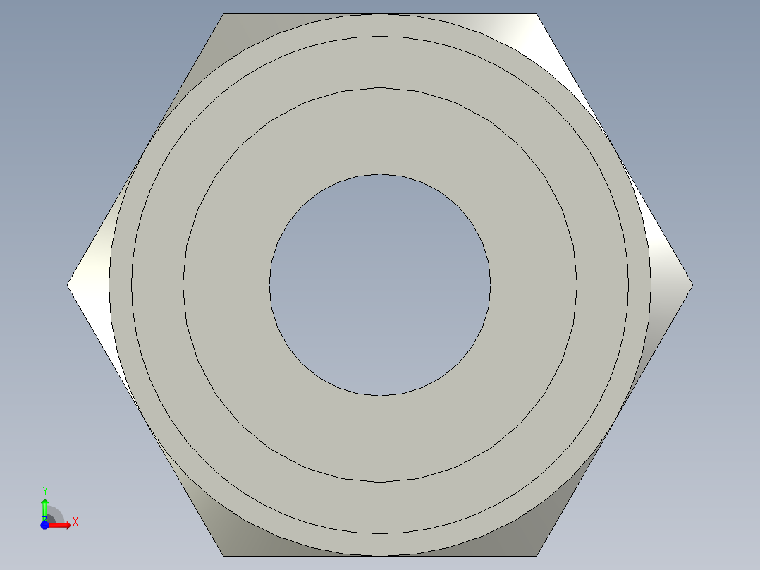 卡套式工业通用硬管接头10-6_trbu-s前视图