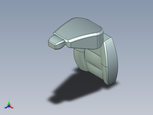 汽车座椅 (19)正等轴测缩略图