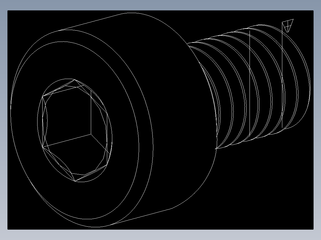 M3 x 0.5mm Thread 5mm LONG SOCKET HEAD CAP SCREW.DWG