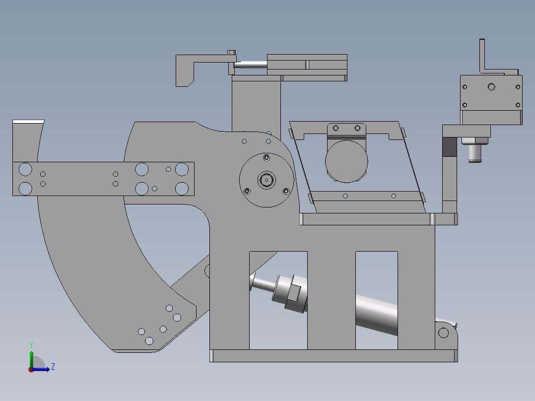 螺丝分离器左视图