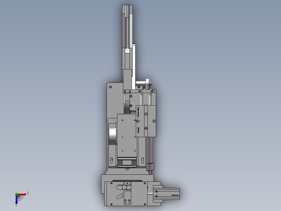 螺丝分离器俯视图