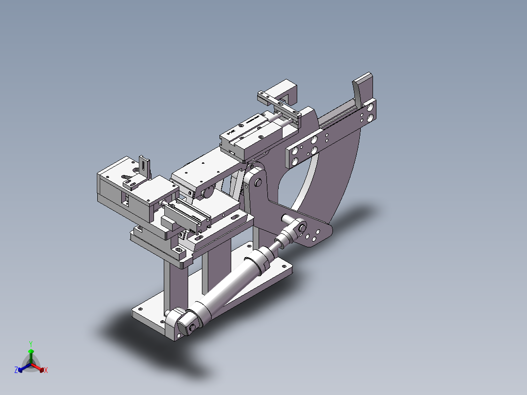 螺丝分离器正等轴测图