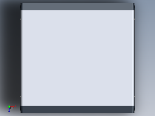 用于19英寸机架式电气设备的3U高外壳俯视缩略图