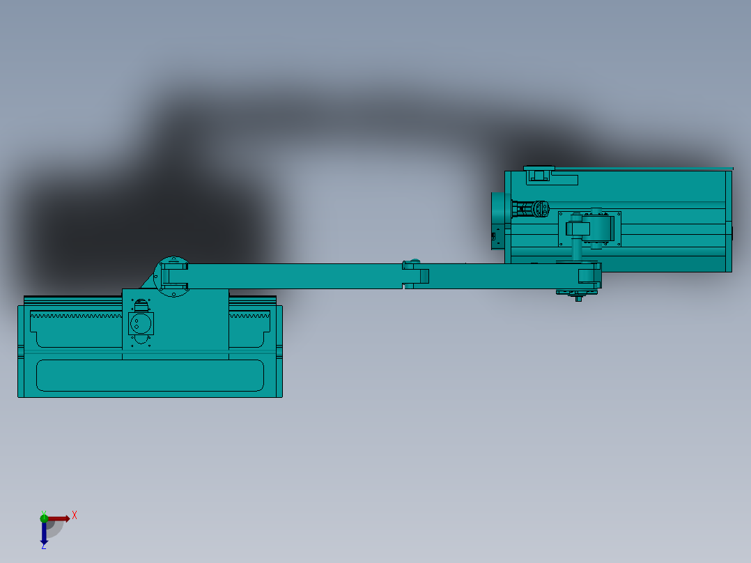 可自动避障草坪修剪机构设计含7张CAD图及SW三维俯视图