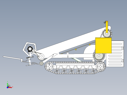 叶类蔬菜收割机前视缩略图
